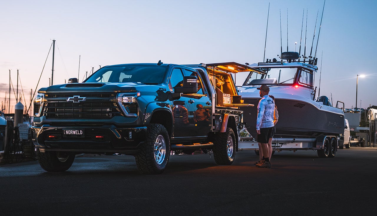 Norweld ute canopies for boating