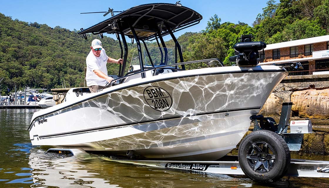 EdgeWater 208CC Watchman trailer launch