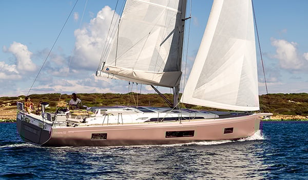 Beneteau Oceanis 52 at sail