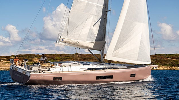 Beneteau Oceanis 52 at sail