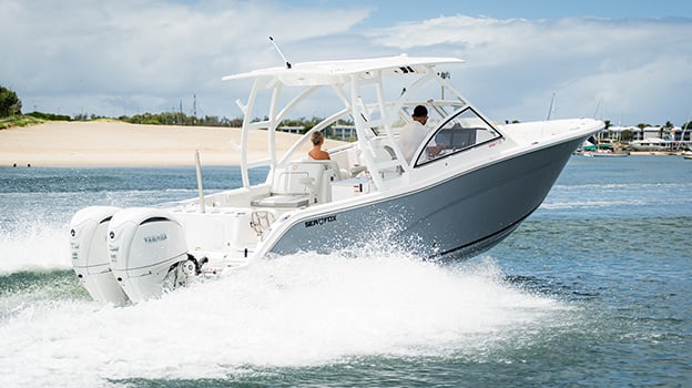 Sea Fox 288 Traveler at sea