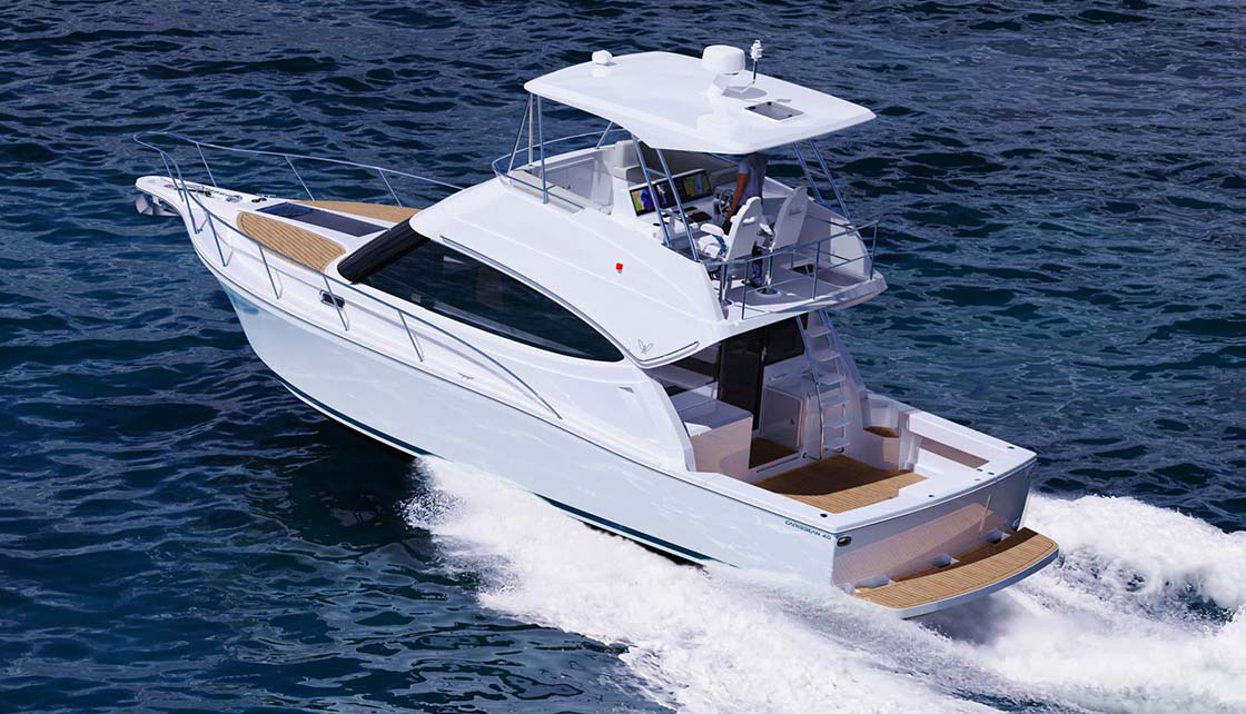 Caribbean 40F Flybridge run