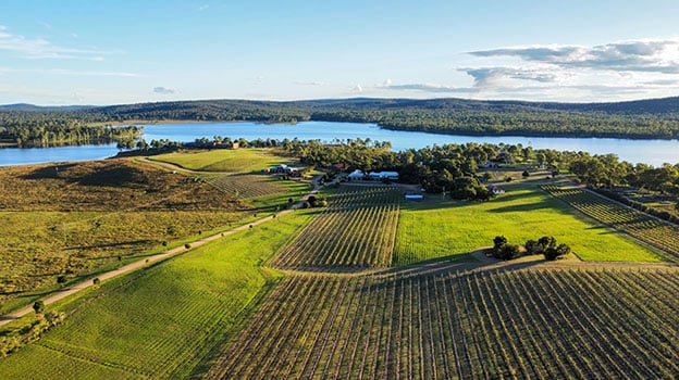Wines and waterways in South Burnett Queensland