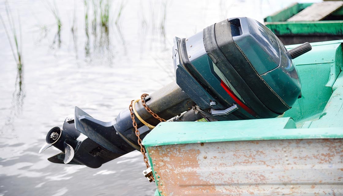 Outboard repower on tinnie