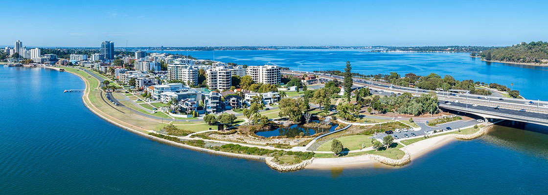 Perth, Swan River, credit Tourism Western Australia