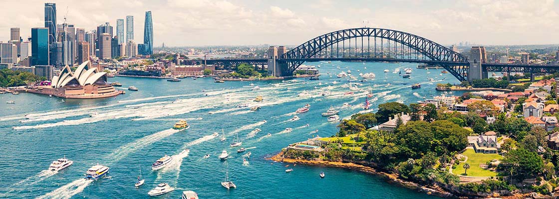 Sydney Harbour, credit Destination NSW