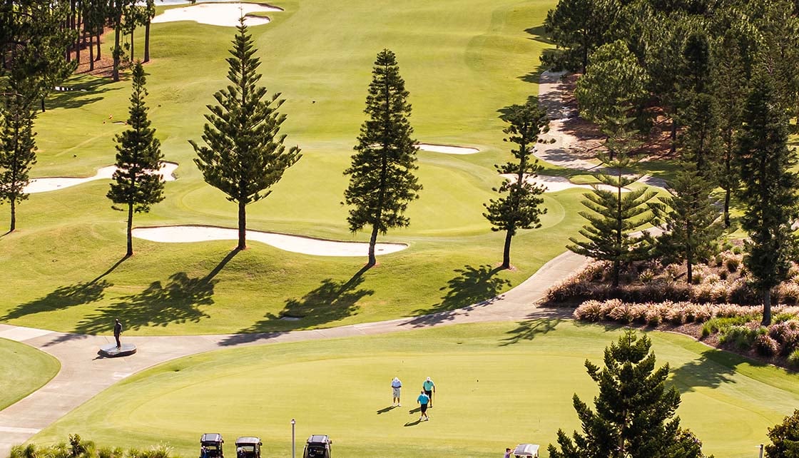 Sanctuary Cove Marina golf course, Queensland
