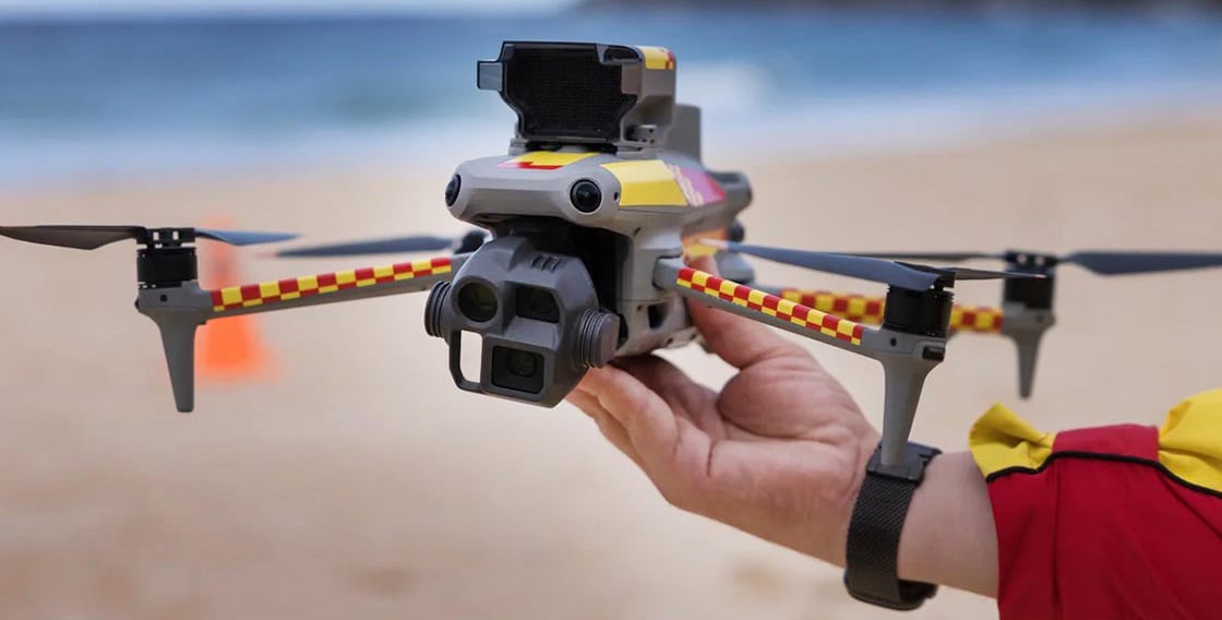 Shark drone protection in NSW, Australia
