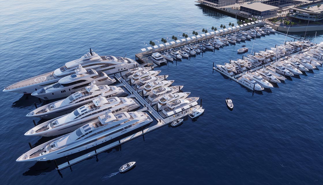 Main Beach Superyacht Marina Qld