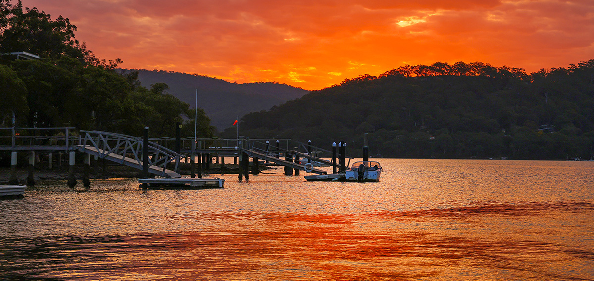Hawksbury River boating destination
