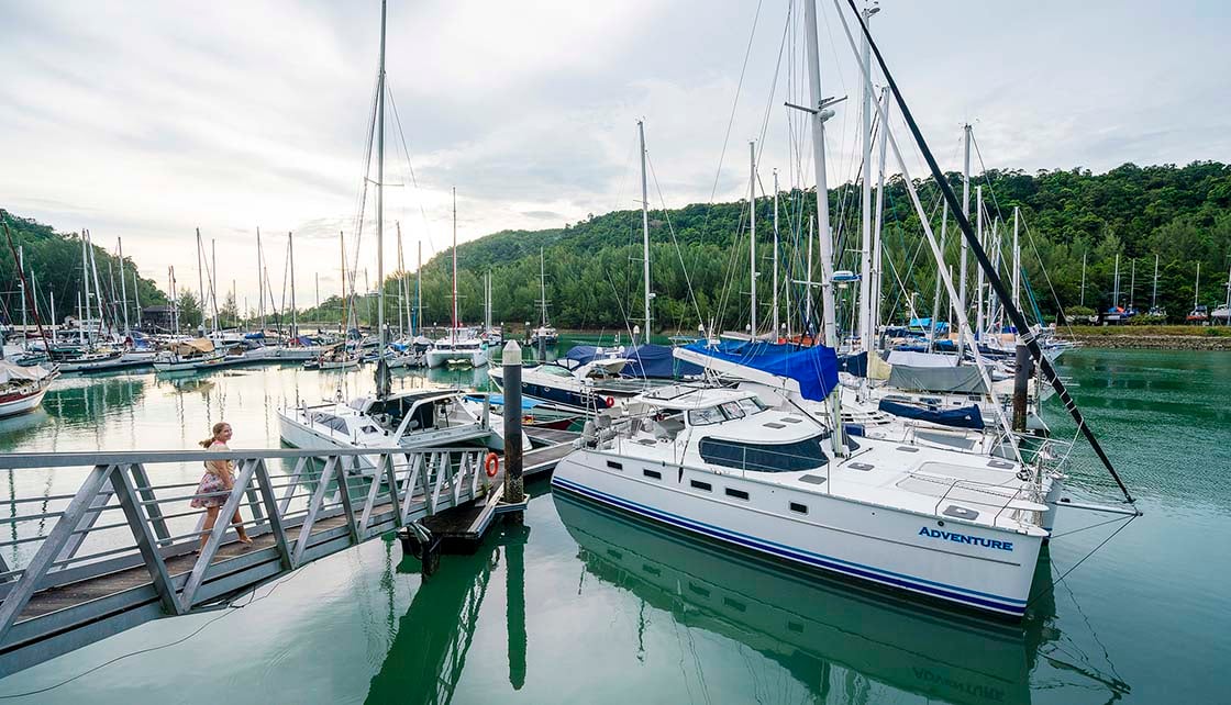 Slow down and have crew on deck when attempting to dock
