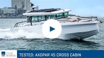 Axopar 45 Cross Cabin boat test